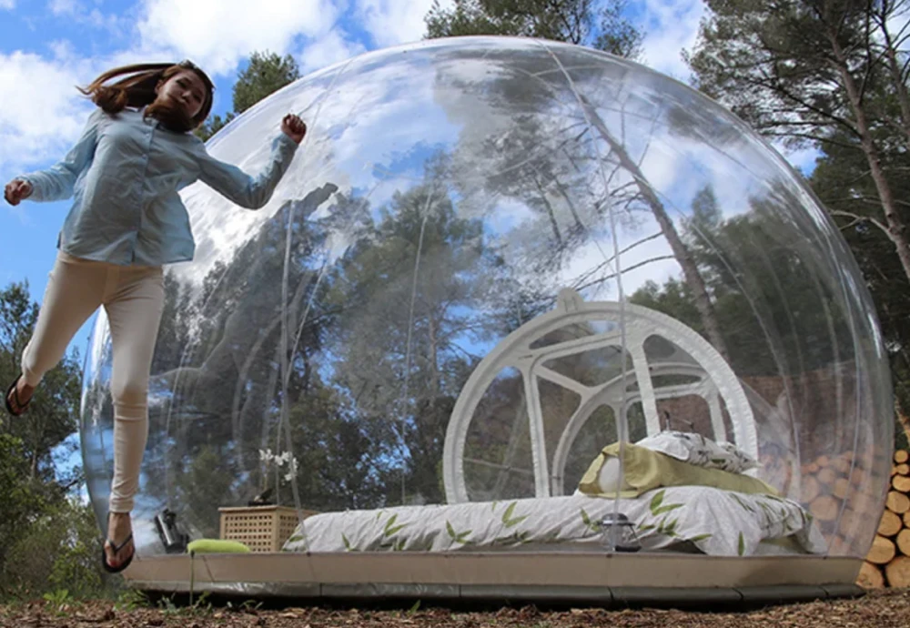 inflatable bubble tent